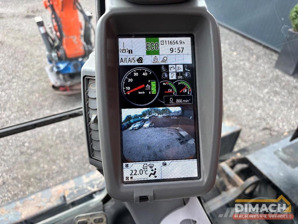 Hitachi ZX140W-6 SMP tiltrotator with grapple - air condit Escavadeiras especiais