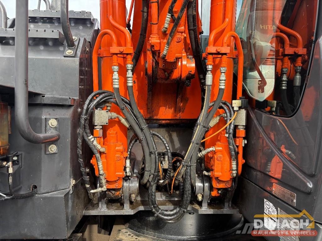 Hitachi ZX140W-6 SMP tiltrotator with grapple - air condit Escavadeiras especiais