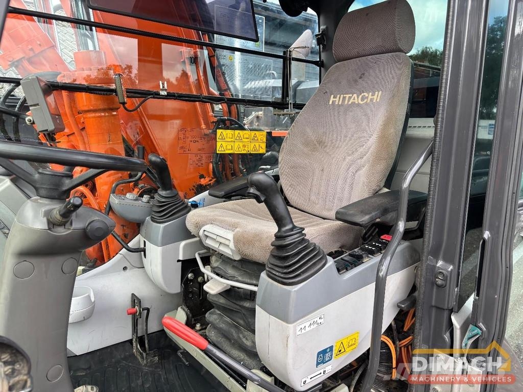 Hitachi ZX140W-6 SMP tiltrotator with grapple - air condit Escavadeiras especiais