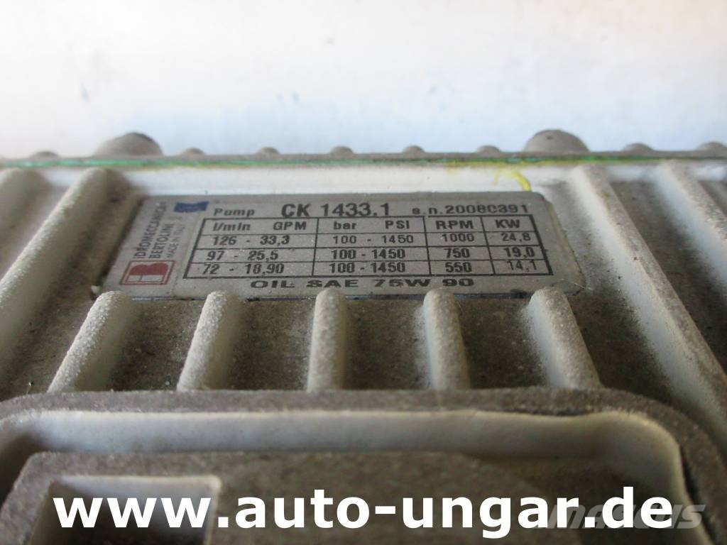 Multicar Muvo Cristal 3000 BP Schwemmaufbau Spritzwasser Pistol (munstycke) till högtryckstvätt