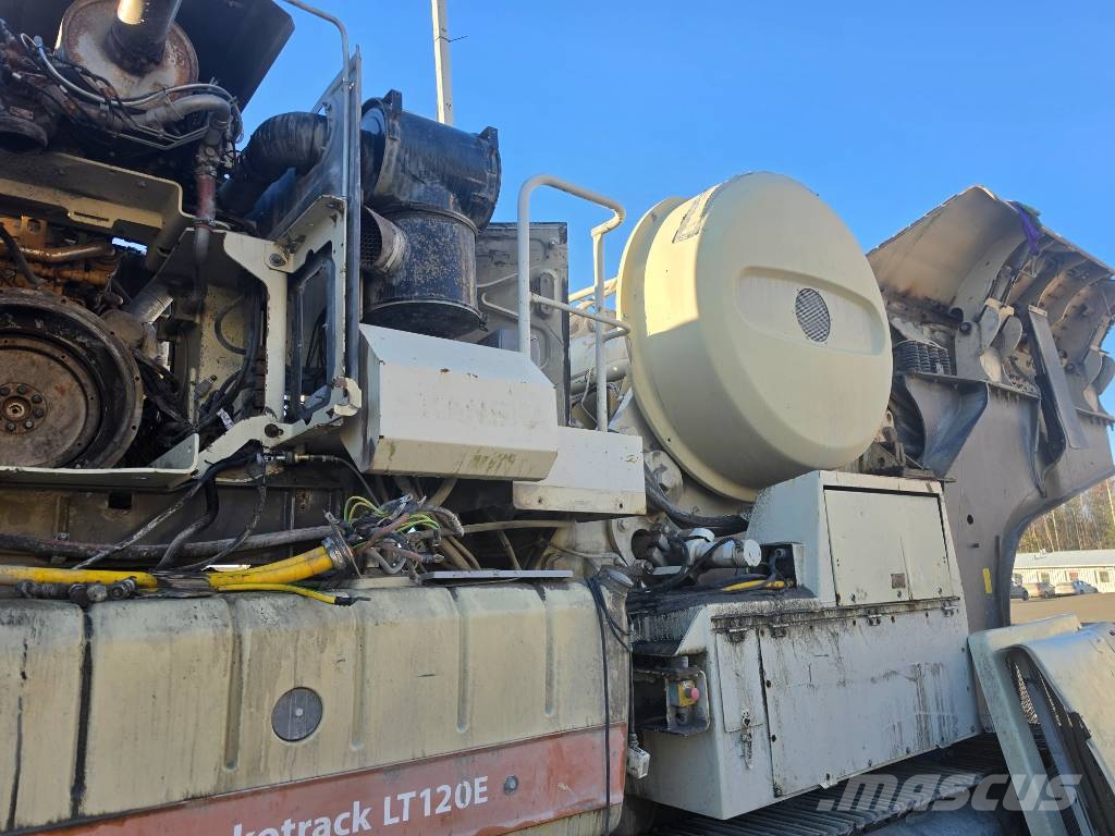 Metso LT 120 E Mobilie drupinātāji