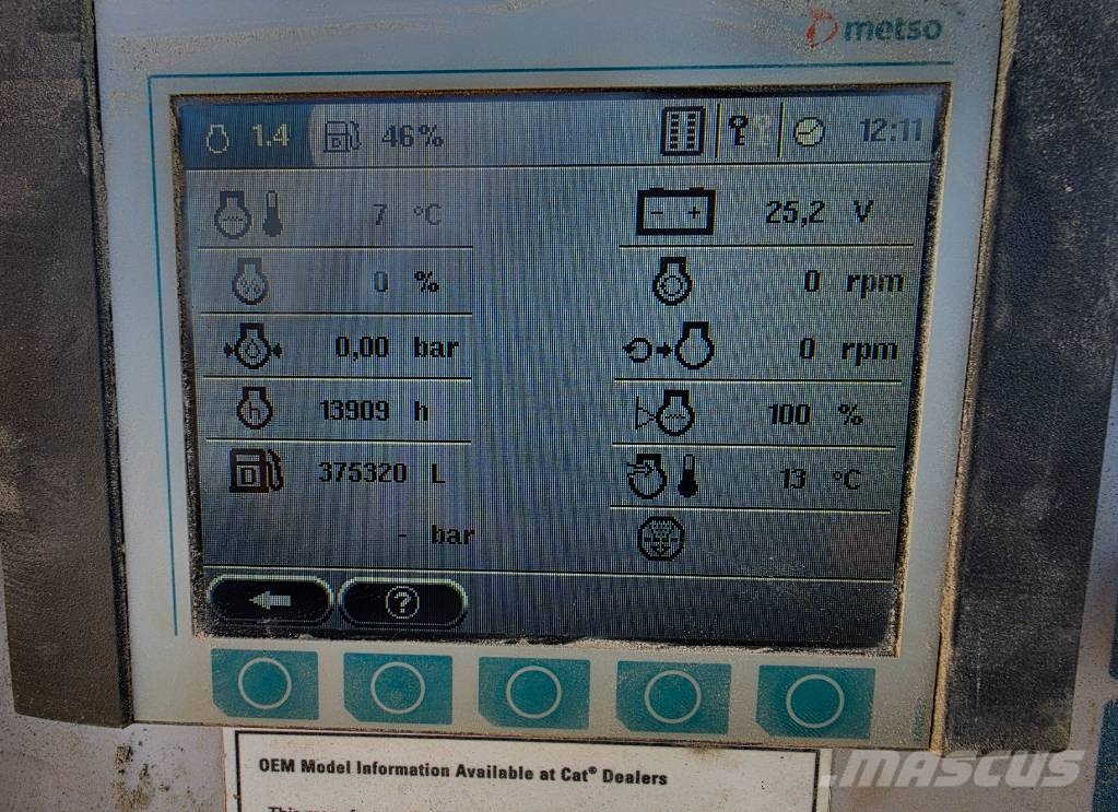 Metso LT 120 E Mobilie drupinātāji