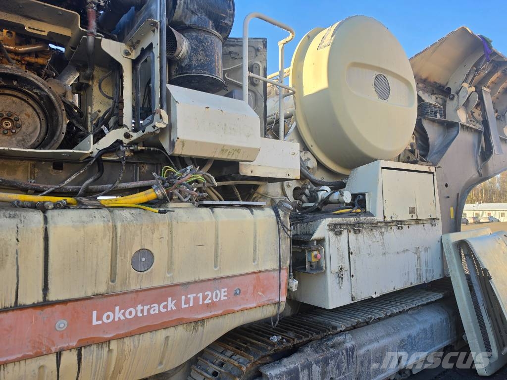 Metso LT 120 E Mobilie drupinātāji