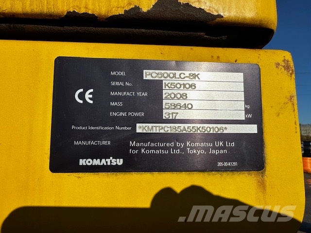 Komatsu PC 600 LC-8 USED PARTS Lánctalpas kotrók
