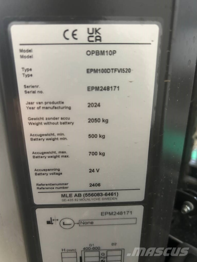 Mitsubishi OPBM 10 P Preparadoras de encomendas de alta elevação