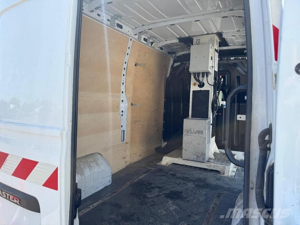 Renault Master + KLUBB 12,5 METER WORKING HEIGHT Ant vilkikų montuojamos kėlimo platformos