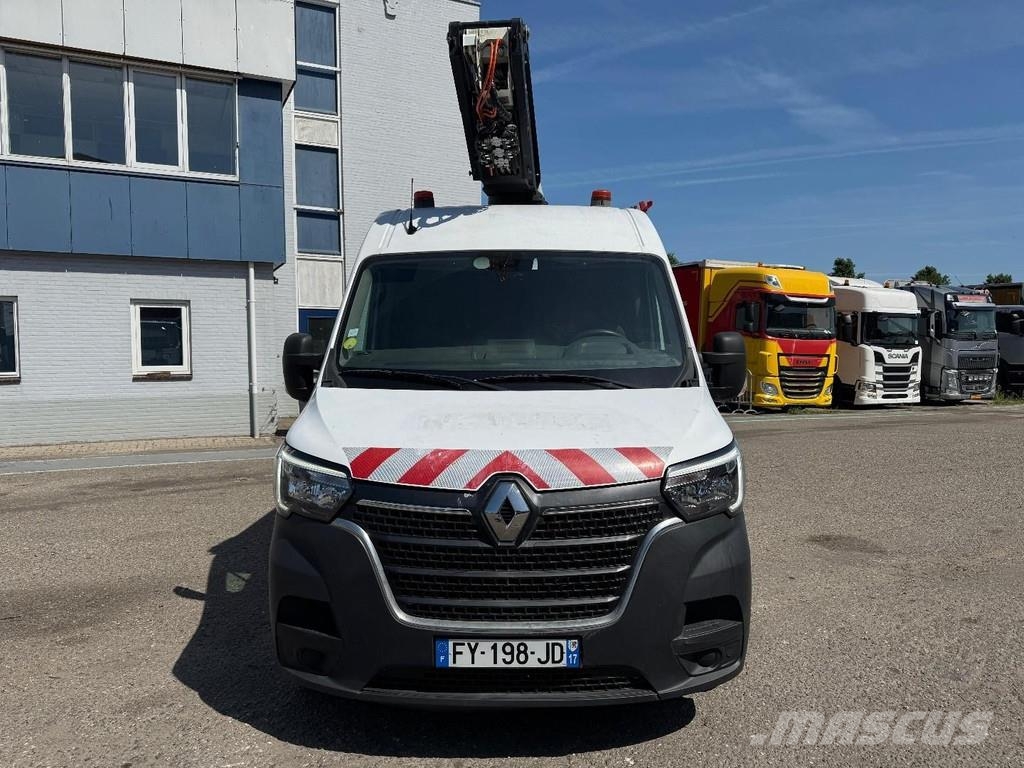 Renault Master + KLUBB 12,5 METER WORKING HEIGHT Ant vilkikų montuojamos kėlimo platformos