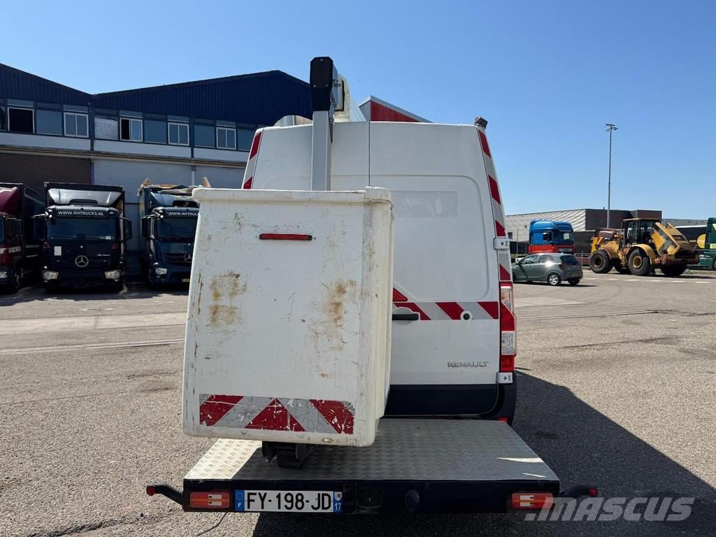 Renault Master + KLUBB 12,5 METER WORKING HEIGHT Ant vilkikų montuojamos kėlimo platformos