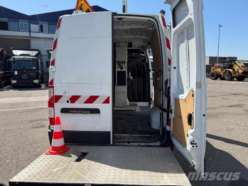 Renault Master + KLUBB 12,5 METER WORKING HEIGHT Ant vilkikų montuojamos kėlimo platformos