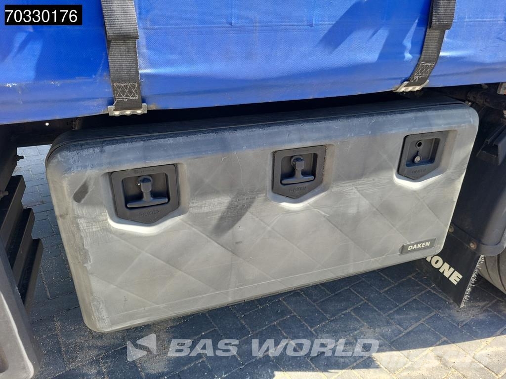 Krone SD 3 axles Anti Vandalism Sliding Roof نصف مقطورات بباب جانبي
