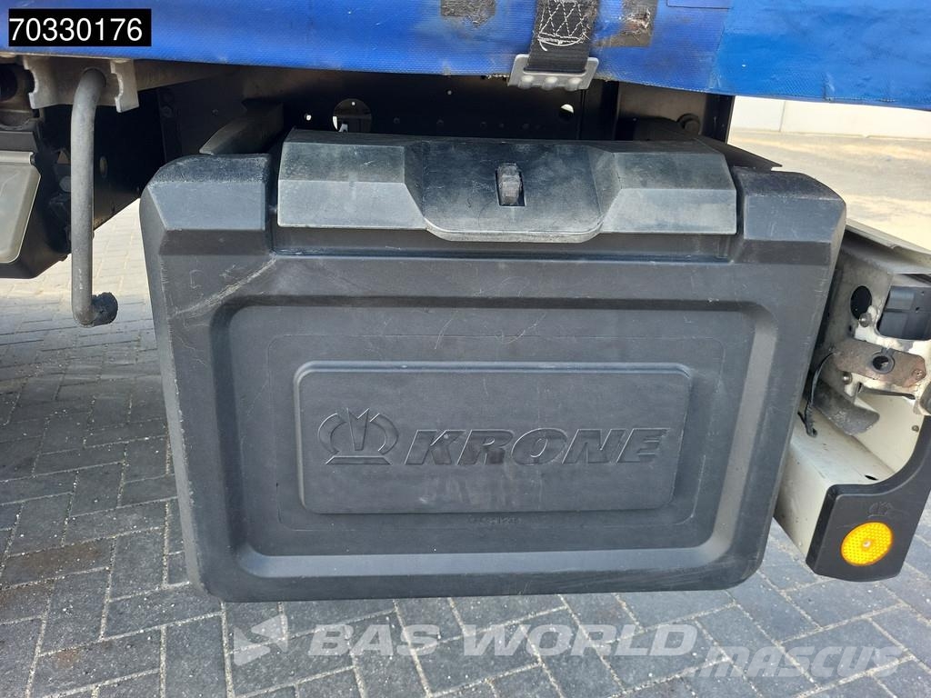 Krone SD 3 axles Anti Vandalism Sliding Roof نصف مقطورات بباب جانبي