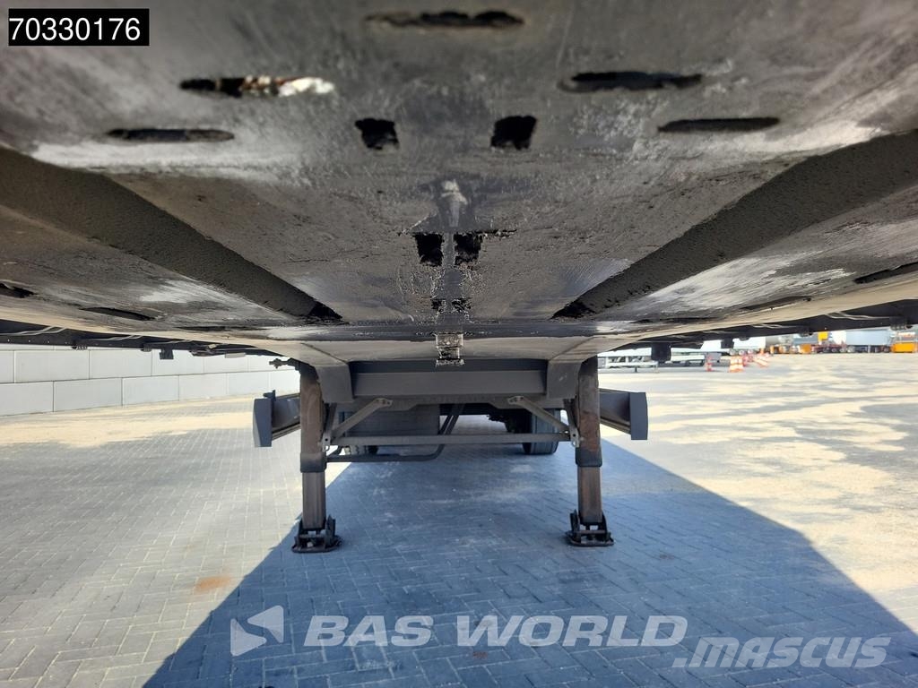 Krone SD 3 axles Anti Vandalism Sliding Roof نصف مقطورات بباب جانبي