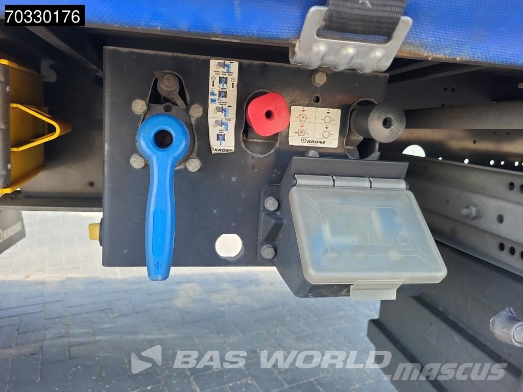 Krone SD 3 axles Anti Vandalism Sliding Roof نصف مقطورات بباب جانبي