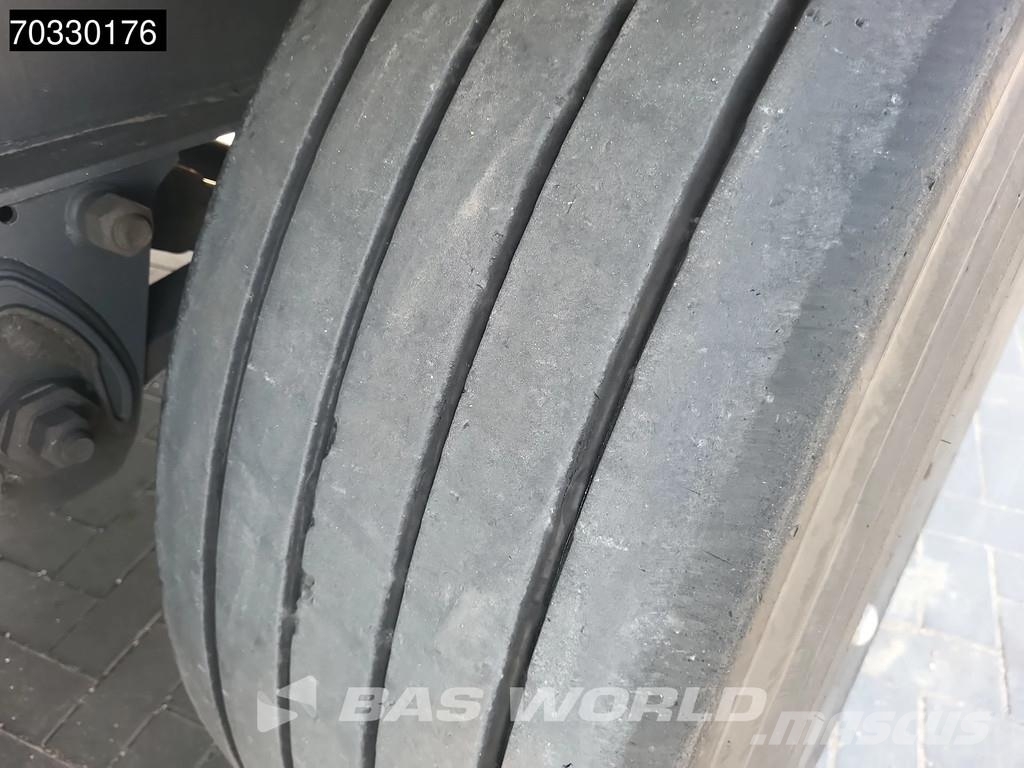 Krone SD 3 axles Anti Vandalism Sliding Roof نصف مقطورات بباب جانبي