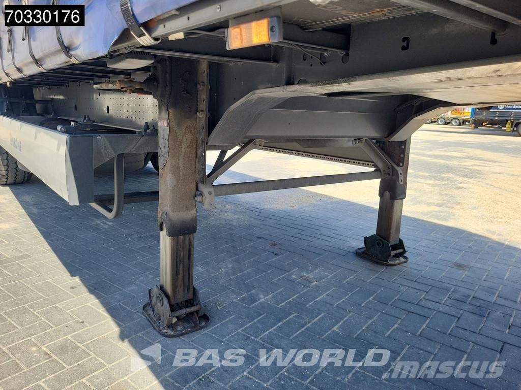 Krone SD 3 axles Anti Vandalism Sliding Roof نصف مقطورات بباب جانبي