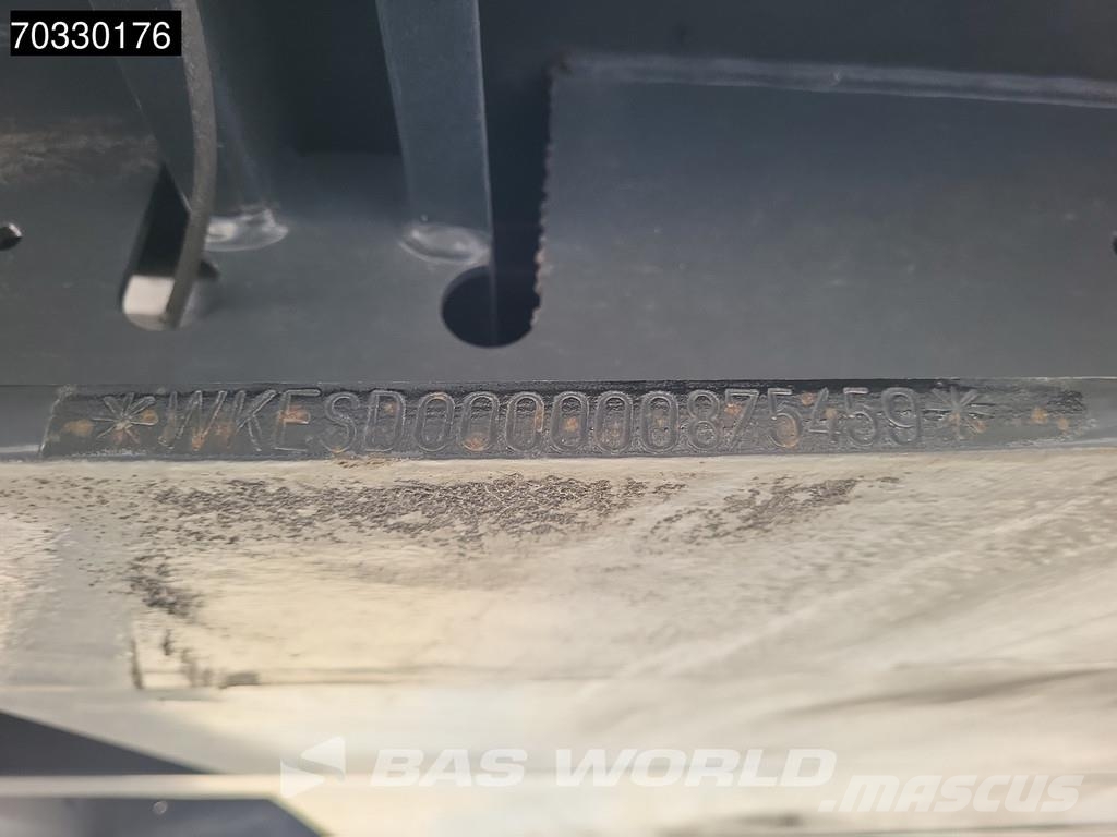 Krone SD 3 axles Anti Vandalism Sliding Roof نصف مقطورات بباب جانبي
