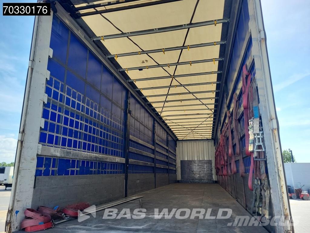 Krone SD 3 axles Anti Vandalism Sliding Roof نصف مقطورات بباب جانبي