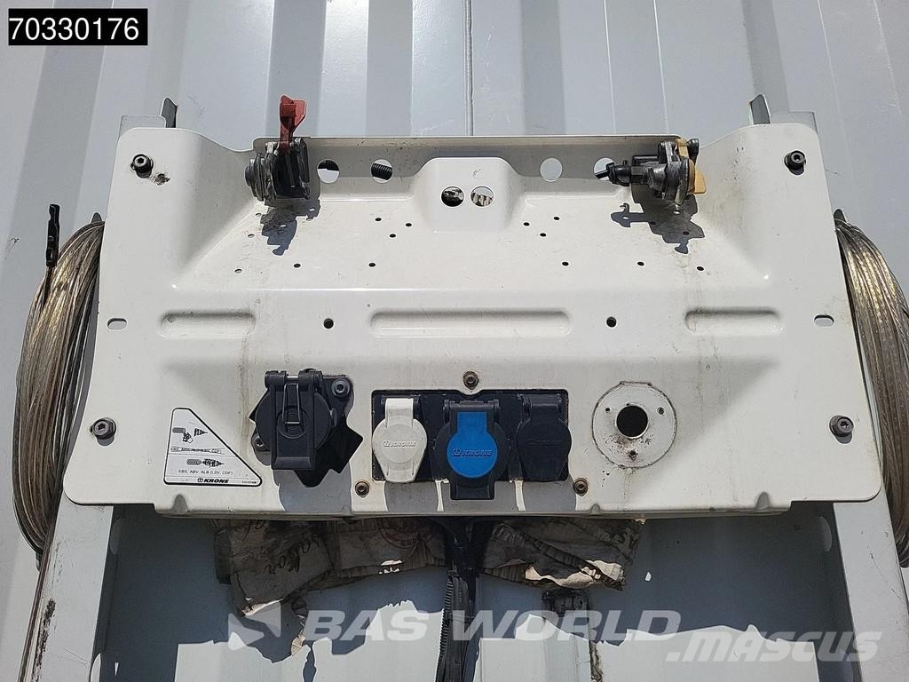 Krone SD 3 axles Anti Vandalism Sliding Roof نصف مقطورات بباب جانبي