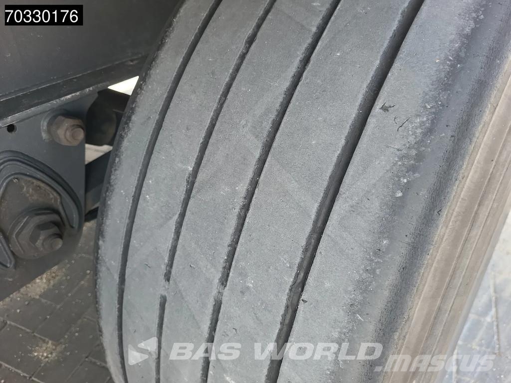 Krone SD 3 axles Anti Vandalism Sliding Roof نصف مقطورات بباب جانبي
