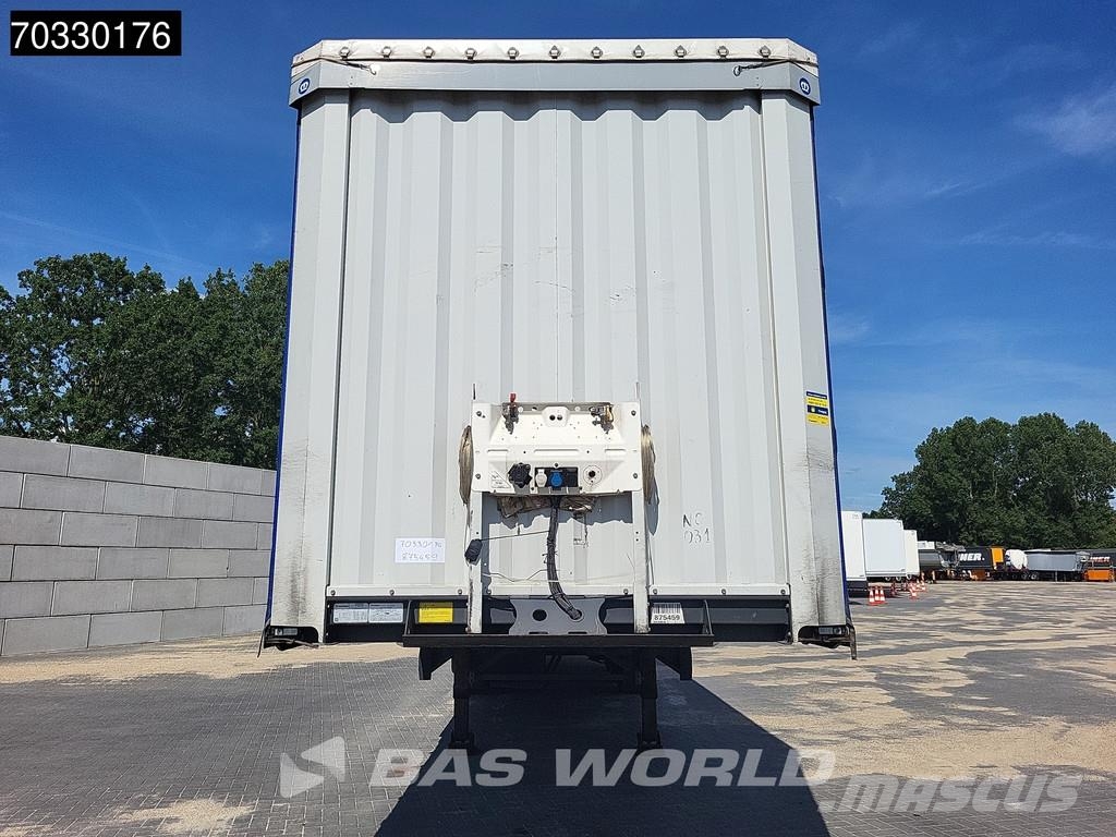 Krone SD 3 axles Anti Vandalism Sliding Roof نصف مقطورات بباب جانبي