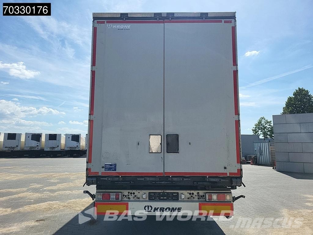 Krone SD 3 axles Anti Vandalism Sliding Roof نصف مقطورات بباب جانبي