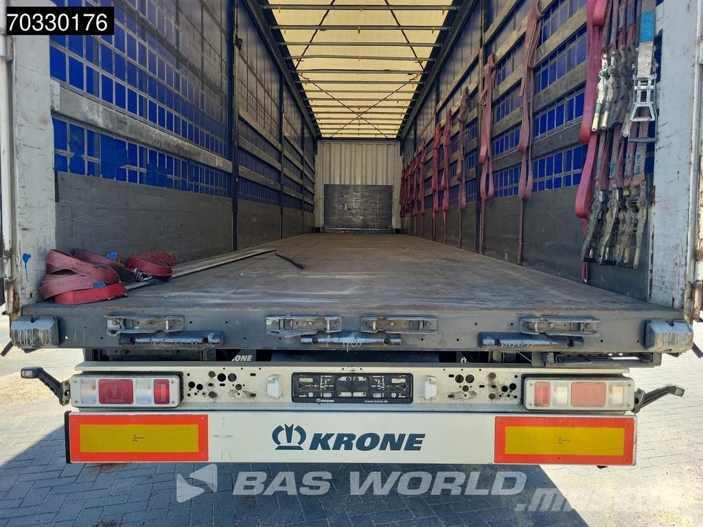 Krone SD 3 axles Anti Vandalism Sliding Roof نصف مقطورات بباب جانبي