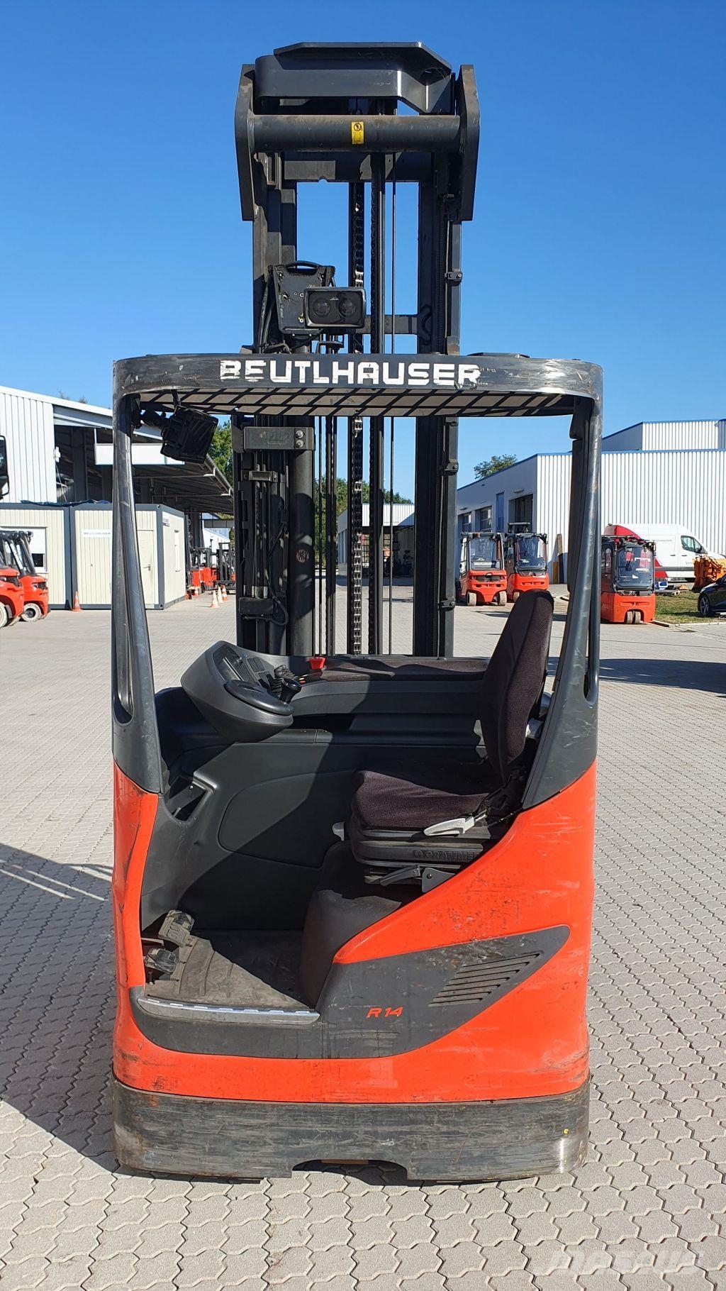 Linde R14 Reach truck - depo içi istif araçları