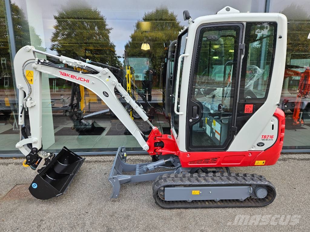 Takeuchi TB 216 Mini ekskavatori < 7 t