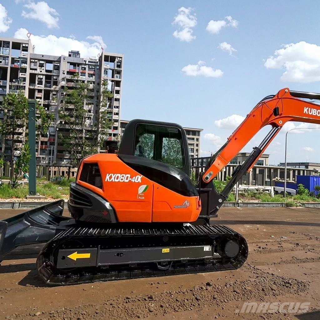 Kubota KX 080 Midi excavator Малые экскаваторы 7т-12т