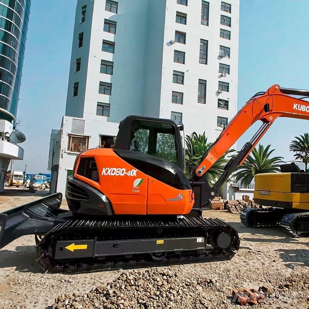 Kubota KX 080 Midi excavator Малые экскаваторы 7т-12т