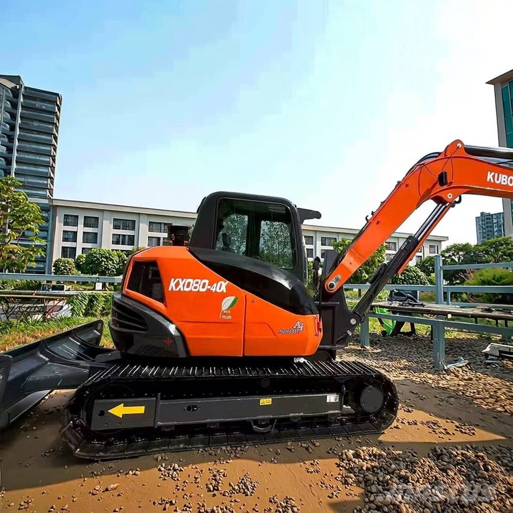 Kubota KX 080 Midi excavator Малые экскаваторы 7т-12т