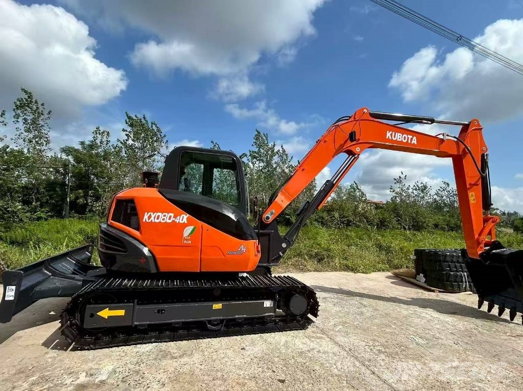 Kubota KX 080 Midi excavator Малые экскаваторы 7т-12т