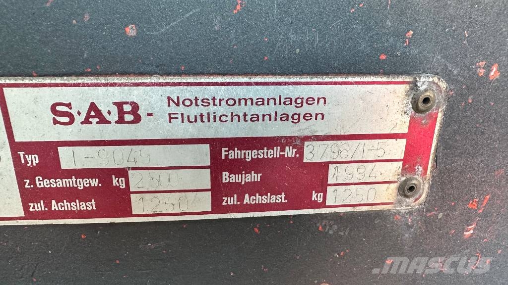 Stamford mobiles STROM-Aggregat 27,5 kVA + Sielbelüfter Generadores diésel