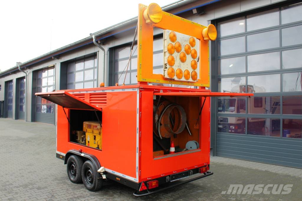 Stamford mobiles STROM-Aggregat 27,5 kVA + Sielbelüfter Generadores diésel