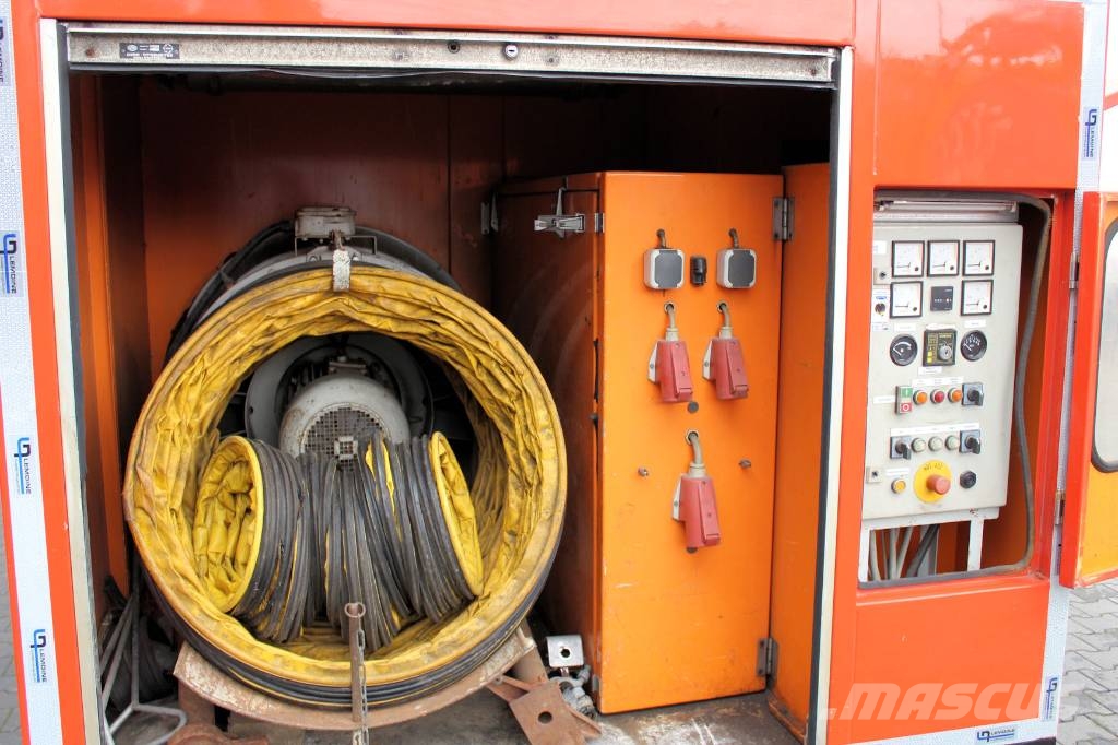 Stamford mobiles STROM-Aggregat 27,5 kVA + Sielbelüfter Generadores diésel