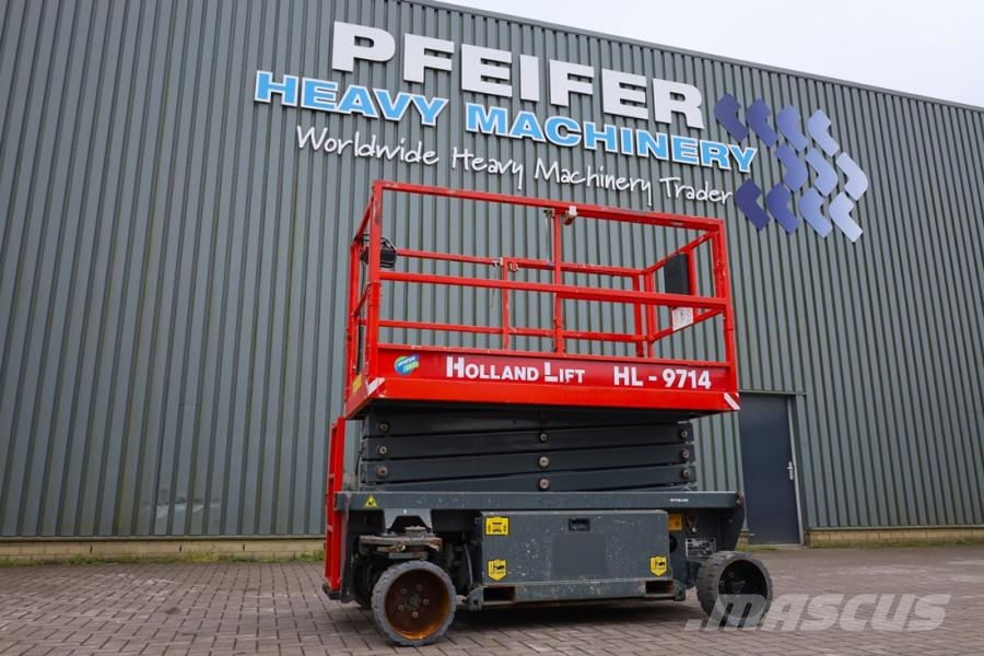 Holland Lift Ecostar HL-9714 Electric, 12m Working Height, 325k Elevadores de tesoura