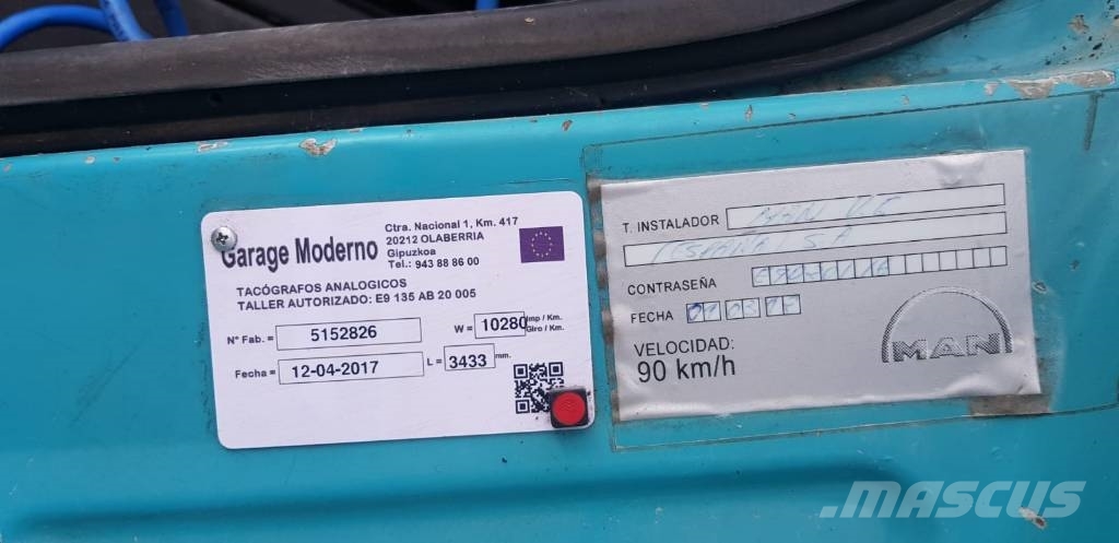 MAN 314 Kontenery transportowe