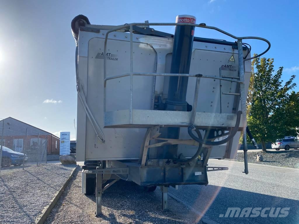 AMT 4 akslet 36 m3 tiptrailer med Ecotop Semi-trailer med tip