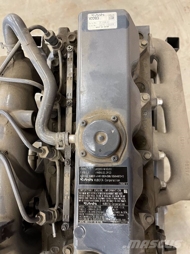 Kubota D722 V1505 V2203 V2403 V3300 Mootorid