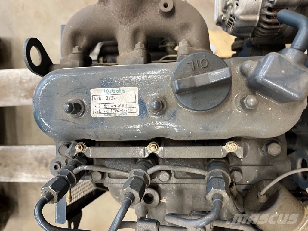 Kubota D722 V1505 V2203 V2403 V3300 Mootorid