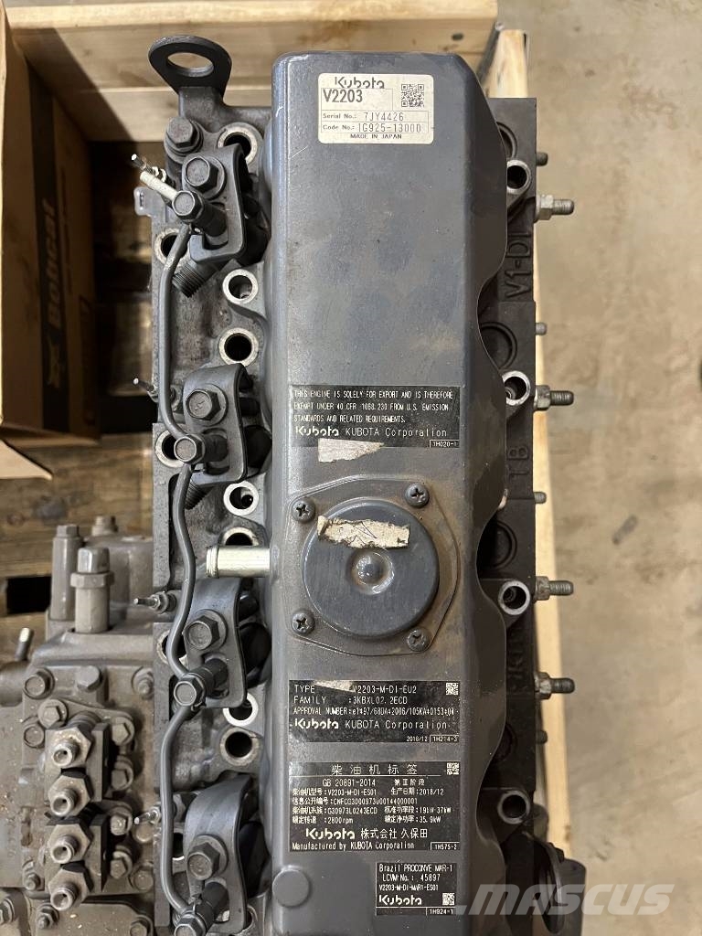 Kubota D722 V1505 V2203 V2403 V3300 Mootorid