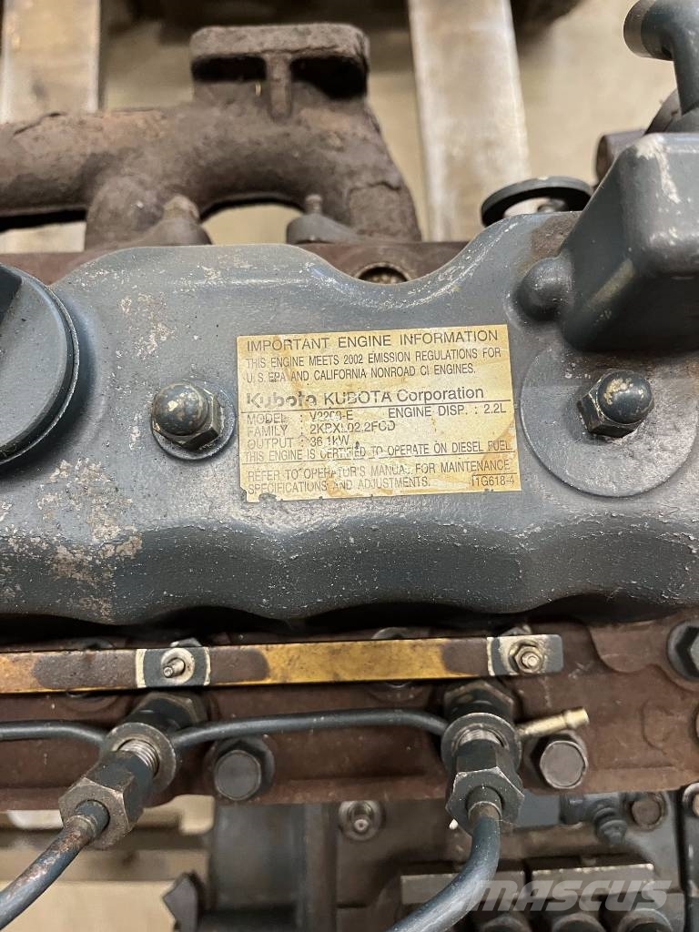 Kubota D722 V1505 V2203 V2403 V3300 Mootorid