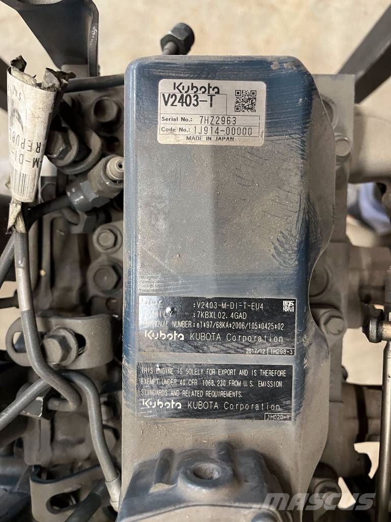 Kubota D722 V1505 V2203 V2403 V3300 Mootorid
