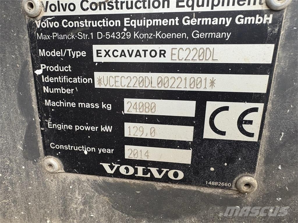 Volvo EC220DL Верижен екскаватор