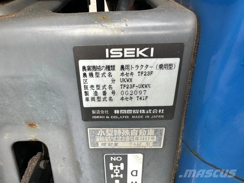Iseki SIAL 23 トラクター