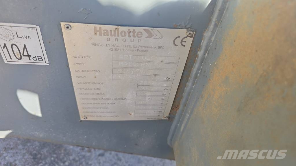 Haulotte HA 16 SPX Gelenkteleskoparbeitsbühnen