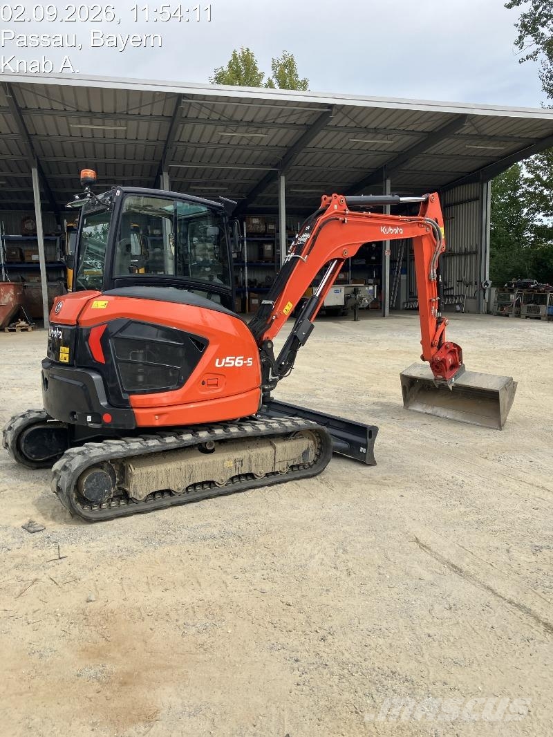 Kubota U56-5 حفارات صغيرة أقل من 7 طن (حفارات صغيرة)