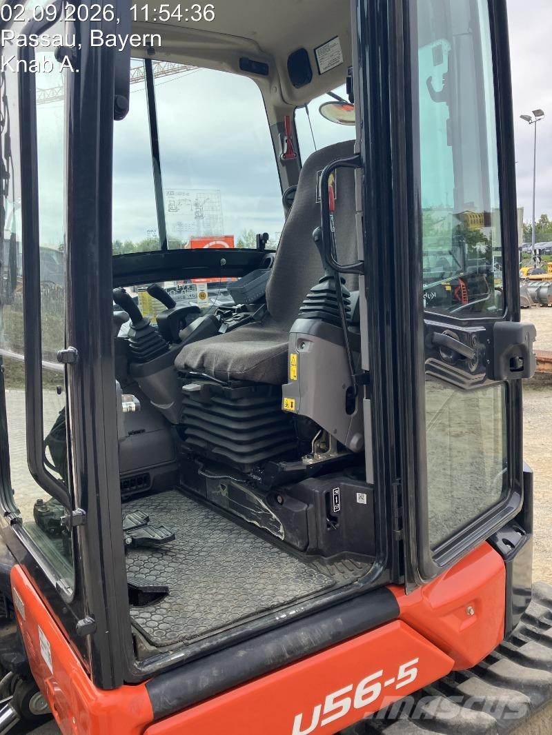 Kubota U56-5 حفارات صغيرة أقل من 7 طن (حفارات صغيرة)