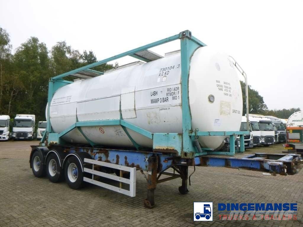 BSLT Chemical tank container inox L4BH / 20 ft / 3 Kontenery cysterny