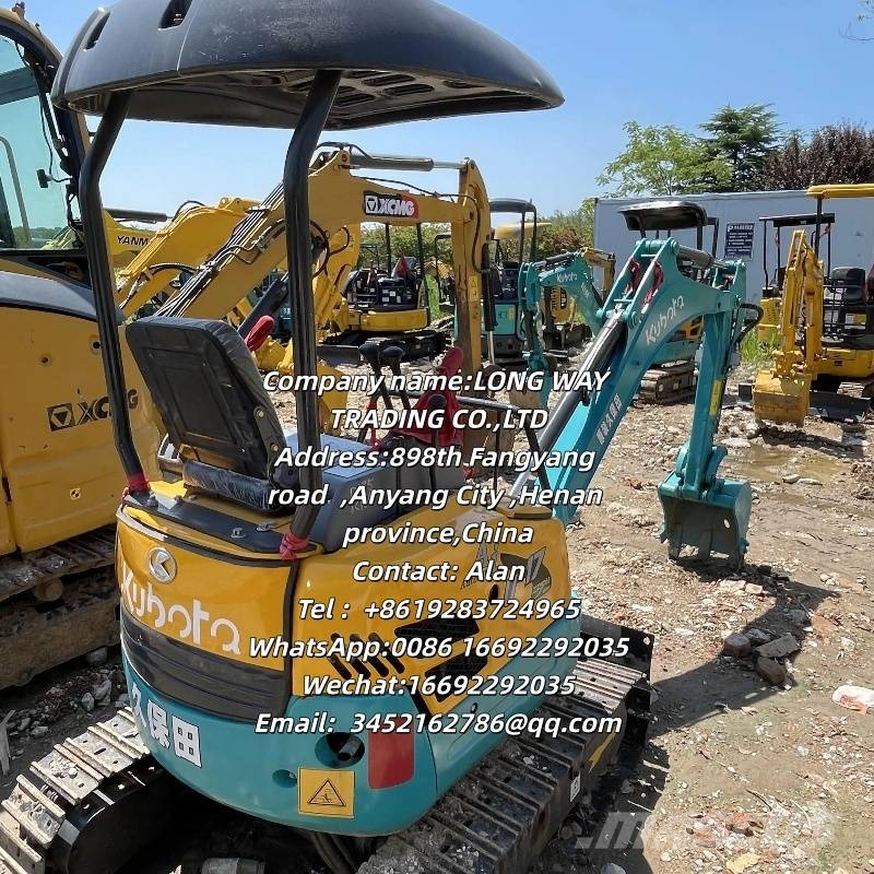 Kubota U 15 Mini rýpadla < 7t